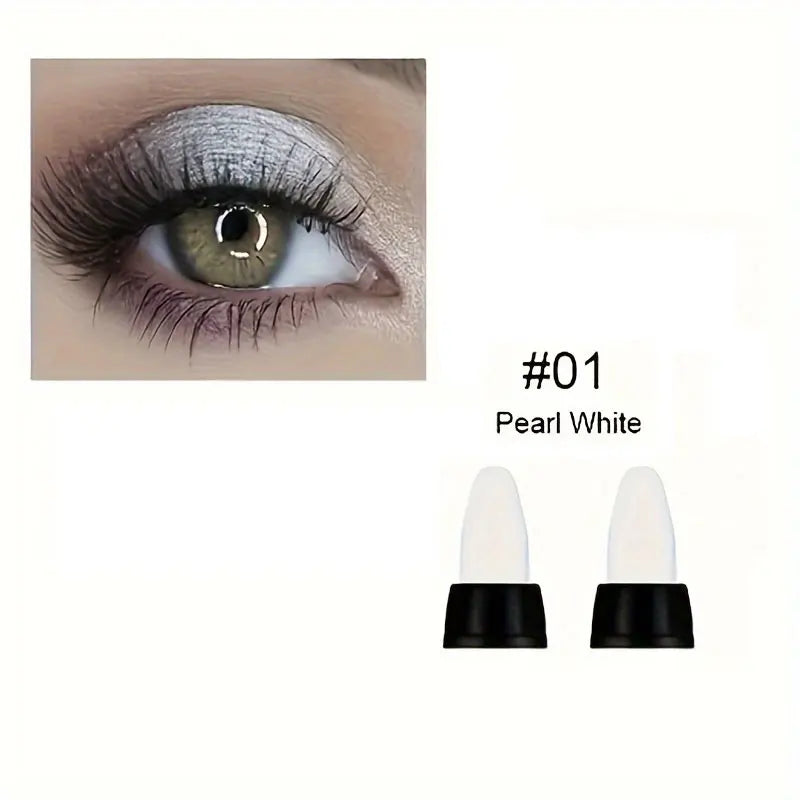 16-Color Pearlescent Glitter Eyeliner Set — Waterproof, Long-Lasting & Non-Smudge!