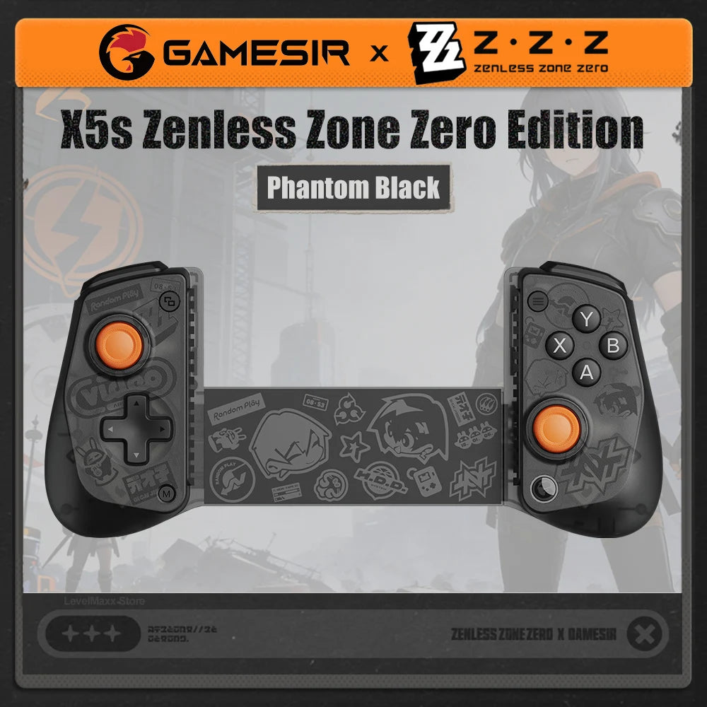 Gamesir X5S Wireless Mobile Game Controller with Tri-Mode Connectivity Lightweight Design HD Vibration for Switch 2 Android IOS
