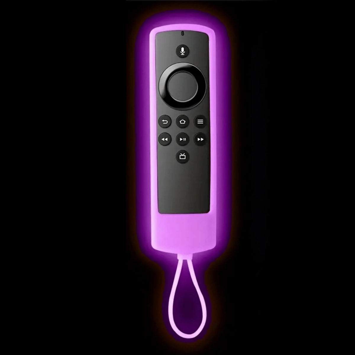 Glow In The Dark Silicone Remote Cover For FireStick Streaming Media Device | Firesticktv 4k+ 2021 | Fire 4K Max | Fire Stick Li