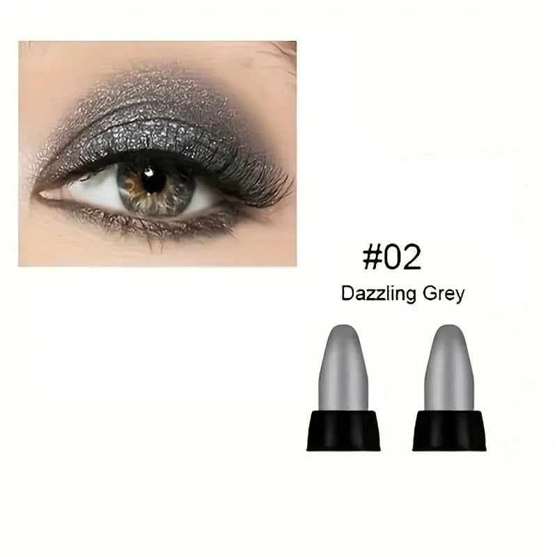 16-Color Pearlescent Glitter Eyeliner Set — Waterproof, Long-Lasting & Non-Smudge!