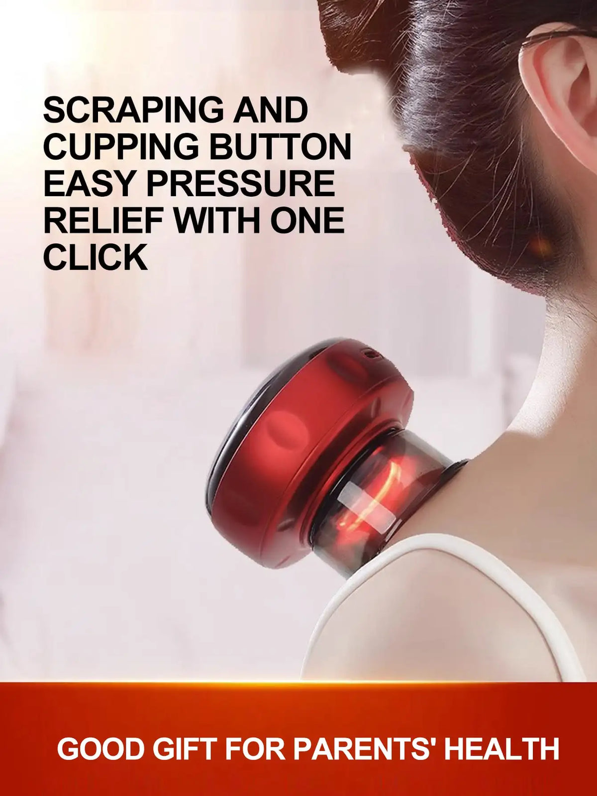 Electric Vacuum Cupping, Scraping, Skin Massage Device, Body Heating, Scraping, Suction Cup Treatment Set, Health and Portabilit