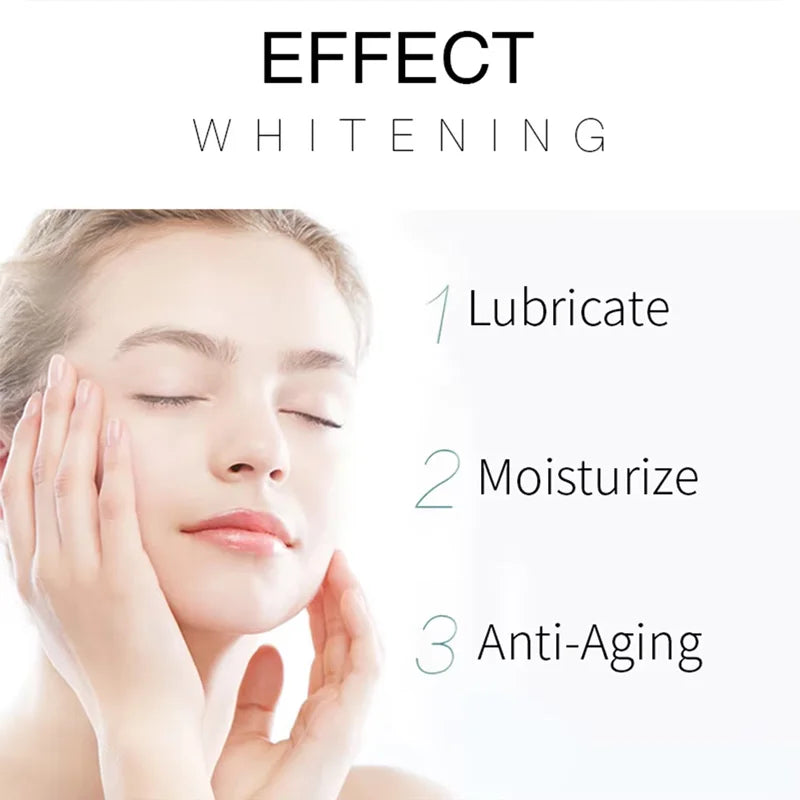 Turmeric Whitening Face Cream Wrinkle Removal Lighten Fine Lines Makes Skin Look More Youthful Birghten Moisturize Facial Care