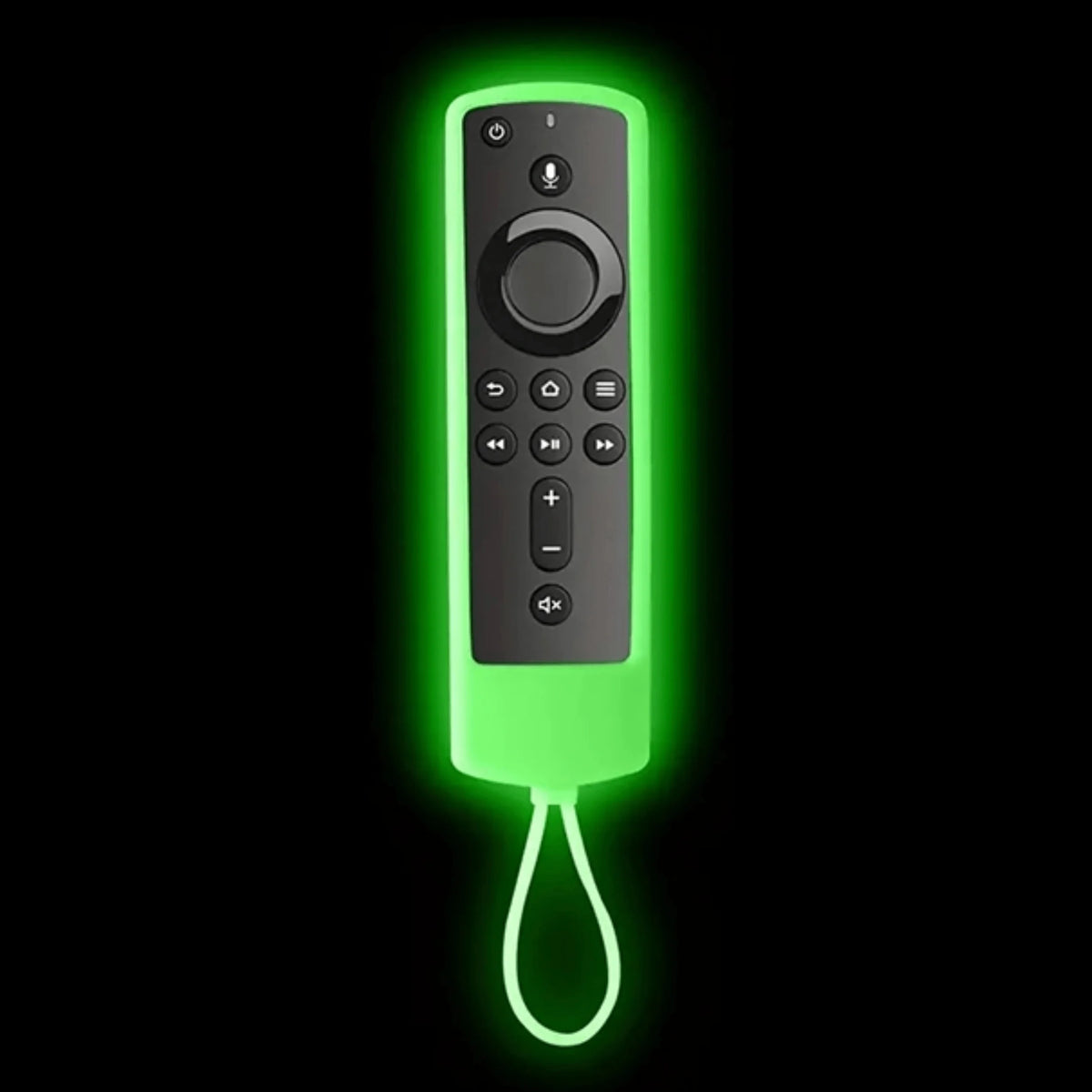Glow In The Dark Silicone Remote Cover For FireStick Streaming Media Device | Firesticktv 4k+ 2021 | Fire 4K Max | Fire Stick Li