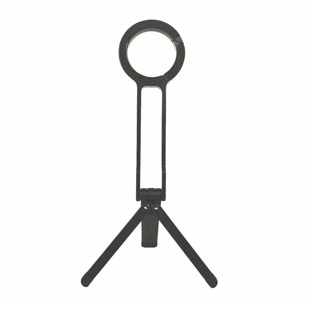 Foldable Phone Tripod Carabiner-Mounted For iPhone 17 16 15 18 Portable Dual-side Magnetic Tripod Desk Mount Phone Handle Holder
