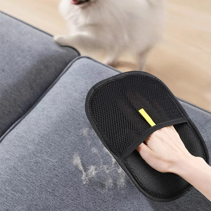 Pet Hair Remover Portable Washable Clothes Hair Dehairing Gloves Pet Cleaning Products Pet Accessories