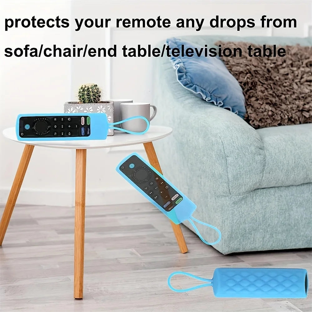 Glow In The Dark Silicone Remote Cover For FireStick Streaming Media Device | Firesticktv 4k+ 2021 | Fire 4K Max | Fire Stick Li
