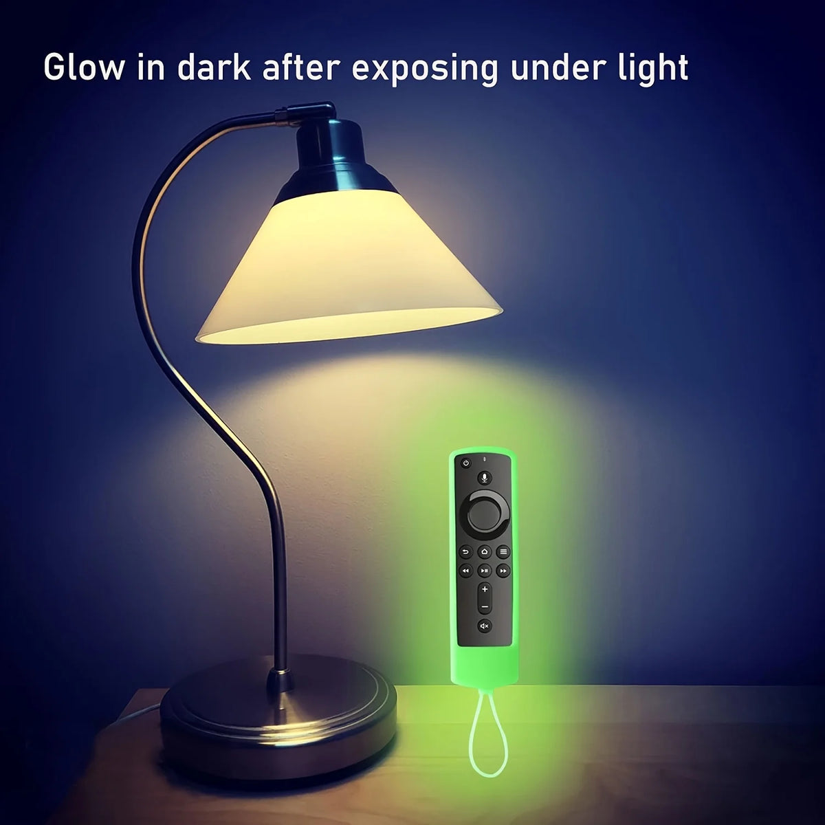 Glow In The Dark Silicone Remote Cover For FireStick Streaming Media Device | Firesticktv 4k+ 2021 | Fire 4K Max | Fire Stick Li