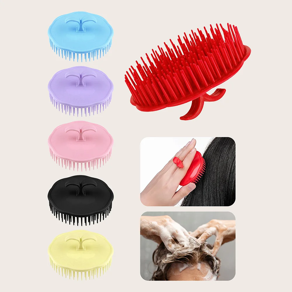 Head Wash Clean Care Hair Root Itching Scalp Massage Comb Shower Brush Shampoo Brush