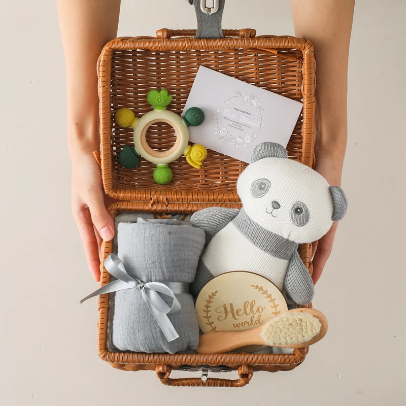 BaBy Accessories Photography Props Newborn Keepsakes Memories Milestone Cards Monthly Blanket Babies Photos Baby Birth Gift Set